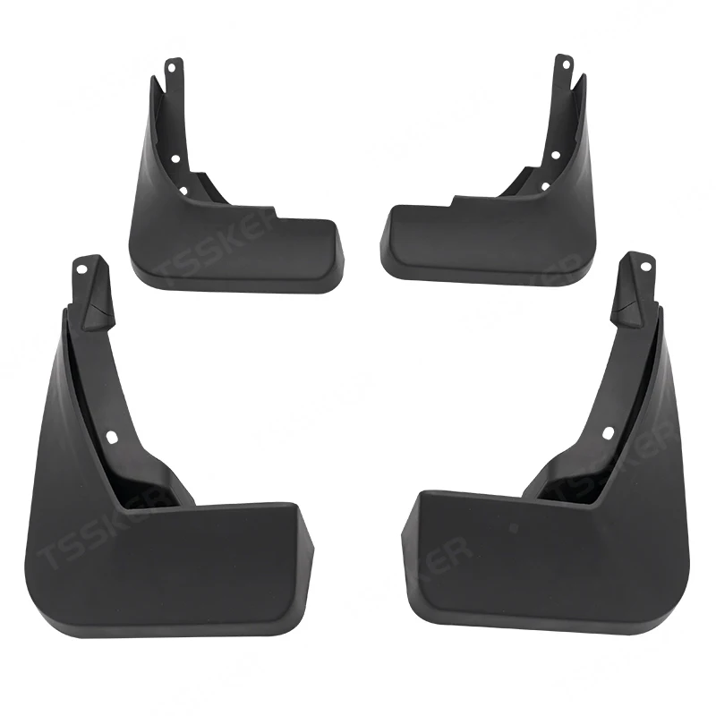 Set Molded Mud Flaps For Audi A4 B9 2016 17 18 2019 2020 Mudflaps Splash Guards Mud Flap Front Rear Mudguards Fender Accessories