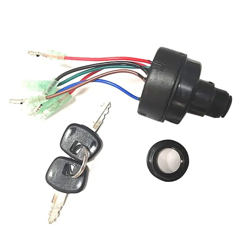 #56Z (Black)For Tohatsu Outboard Remote Control Box Ignition Key Switch,Automotive Parts & Accessories