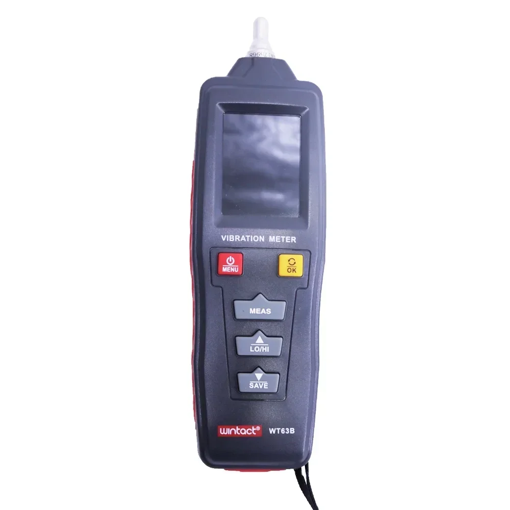 WT63B Digital Vibration Meter Velocity:0.1~1999.9m/s^2 Portable Vibrator