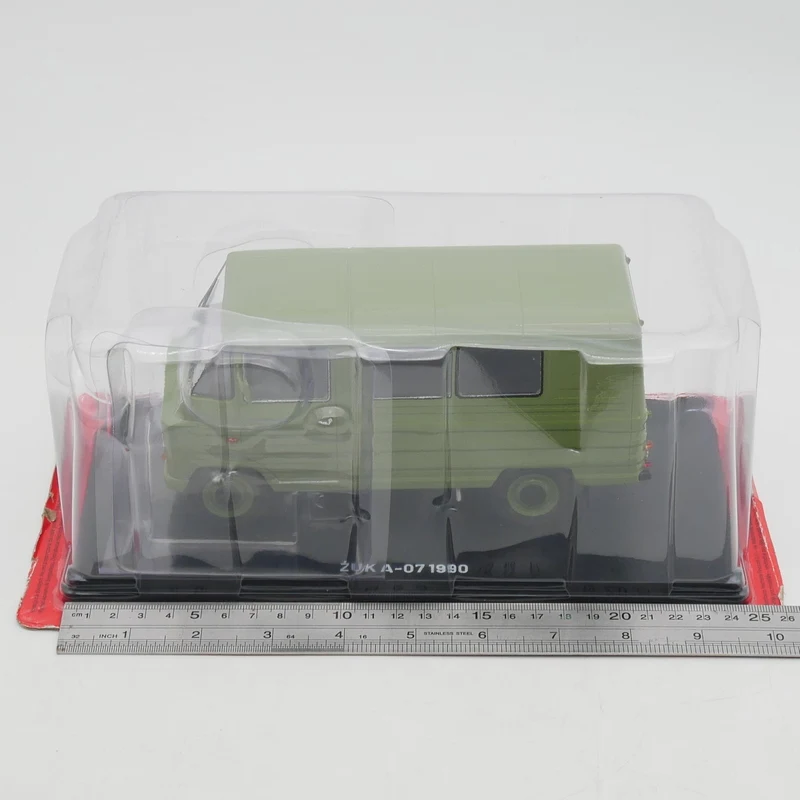 

Diecast Ixo 1:24 Scale ZUK A-07 1990 Polish Beetle Zuk Van Soviet Alloy Car Model Collectible Toy Gift Souvenir Display Ornament