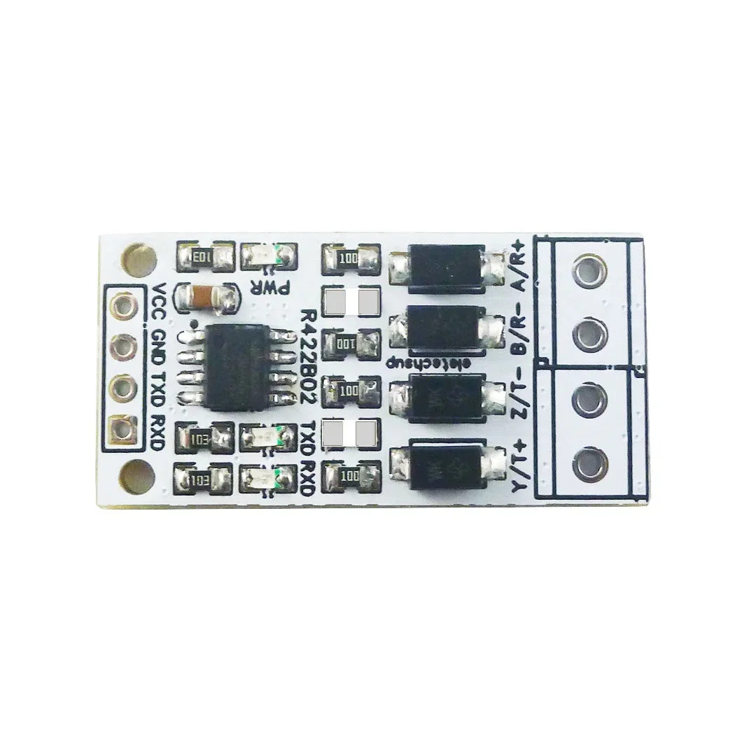 RS232 TTL to RS422 Converter Module UART PWM GPIO Digital Signal Full-Duplex Transceiver 3.3V 5V for Raspberry Pico Pi Zero W