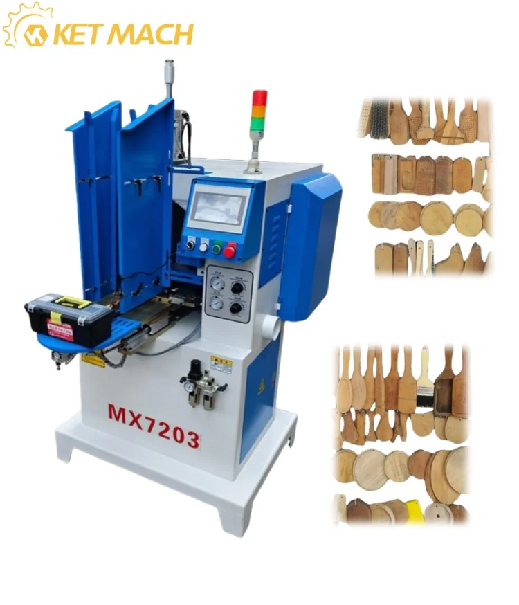 KET Fully-automatic Woodworking Machinery for Wood Products Making Machinery Woodworking Milling Machine