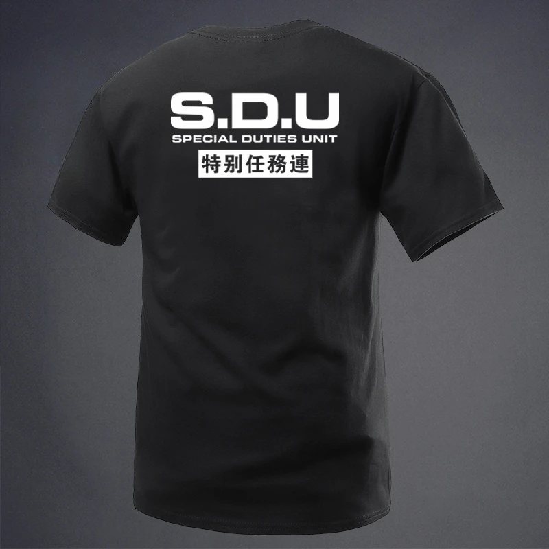 Nuevo Producto de Verano 2026 - Serie Feihu - Camiseta Temática del Equipo de Misión Especial SDU - Camiseta Cultural - Estilo Militar Y2K
