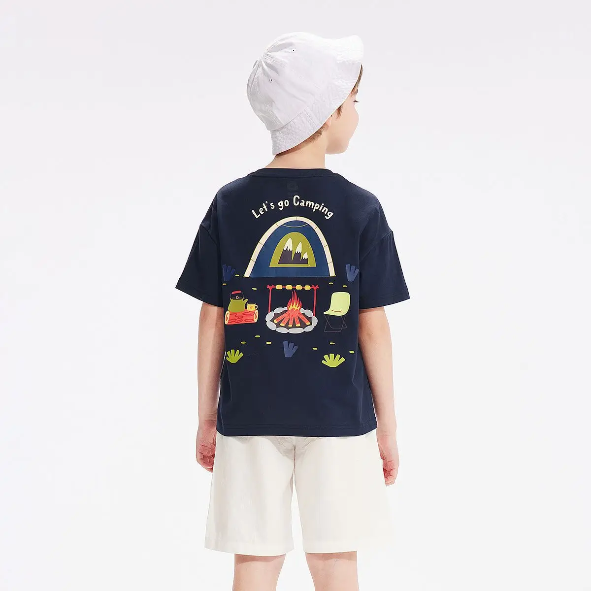 

Children's Korean Style Versatile Boys' Short-sleeved T-shirt Pure Cotton Loose Children's Summer Clothing