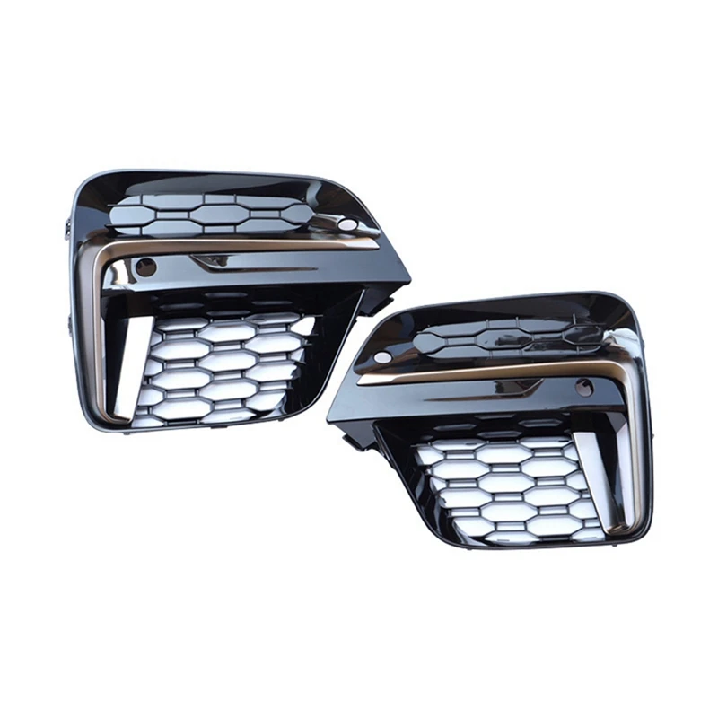 

For BMW X3 G01 / X4 G02 2018-2020 Fog Light Grills Honeycomb Mesh Fog Car Front Bumper Light Grills In Racing Grills Accessories
