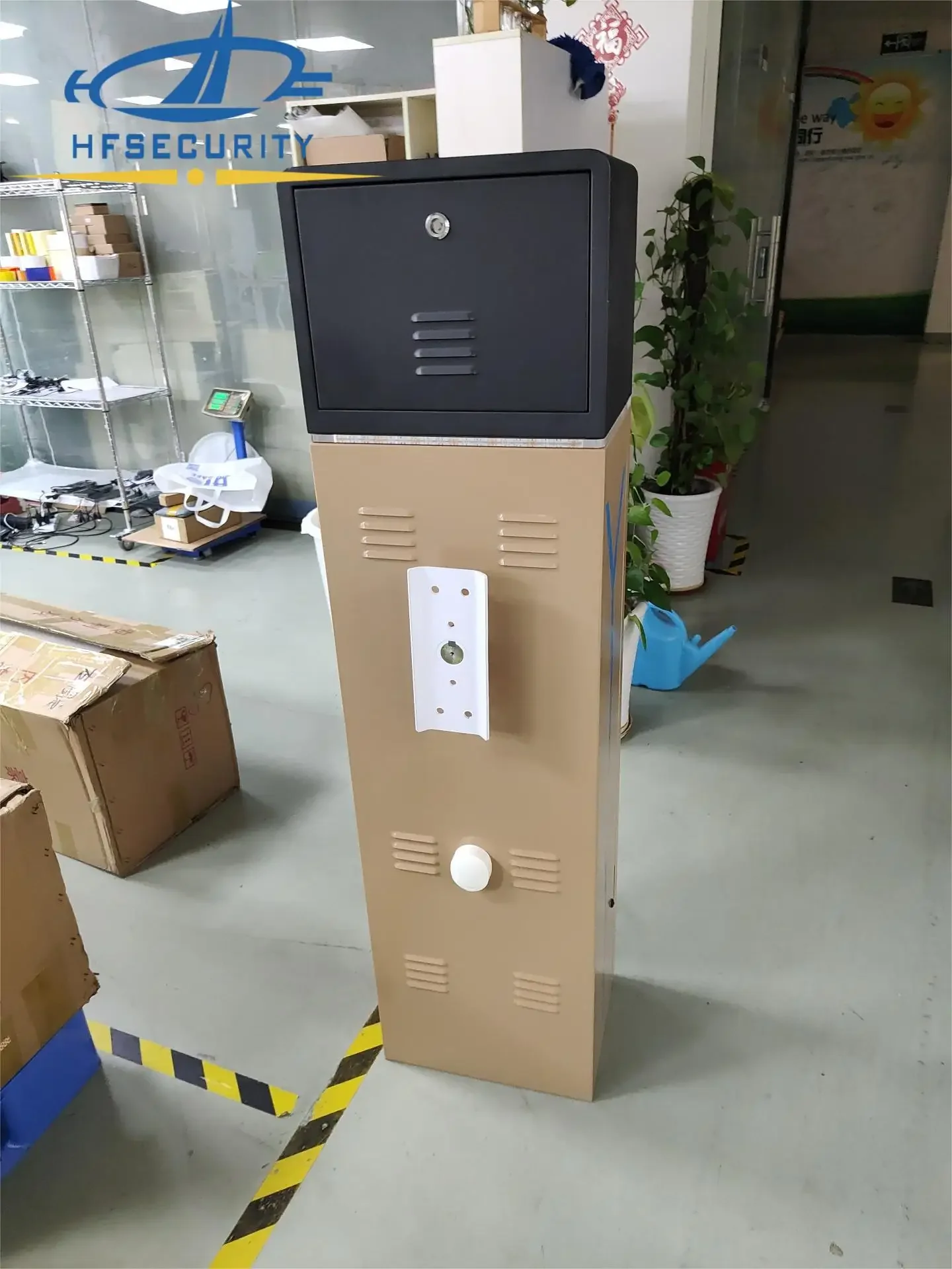 HFSecurity HF509 ブームとカメラ LCD ディスプレイオールインワンマシン自動ブームバリア駐車バリアゲート