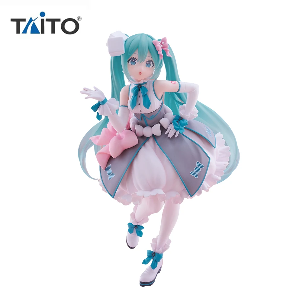 In Stock Original TAITO Vocaloid Hatsune Miku B Prize PVC Anime Figure Action Figures Model Toys