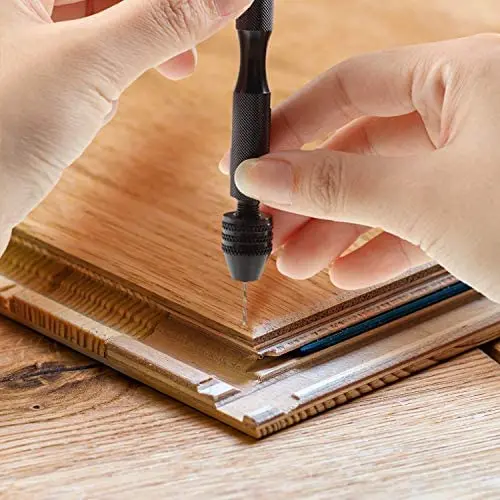 21 Miếng Pin Kềm Ê Tay Bộ Mũi Khoan Và 20 Miếng Xoắn Mini Khoan 0.3-1.6 Mm Cho DIY gỗ Đất Sét Nhựa Đúc Khuôn Trang Sức