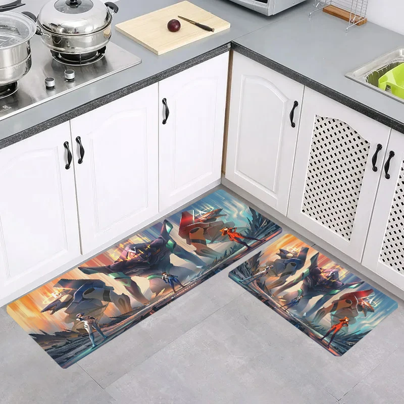 

Foot Mat Anime EVA Neon G-Genesis E-Evangelion Carpets Balcony Living Room Rugs Kitchen Rug Carpet Entrance of House Home Door