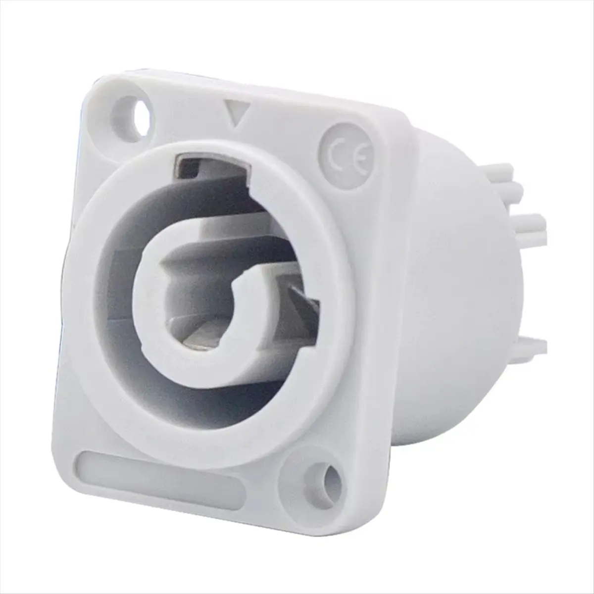 “QUALITY EXCELLE“10pcs Powercon Connector Input and Output Set, Suitable for Nac3fca Powercon Power Connector Plug White