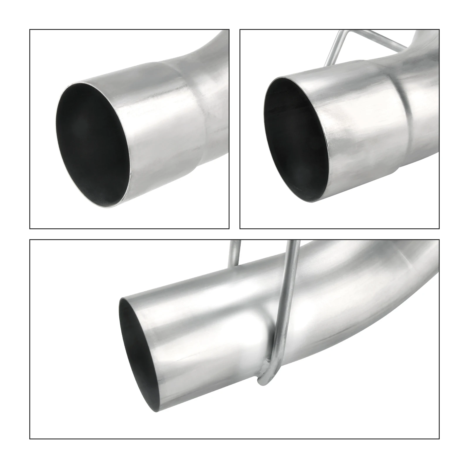 5 "عالية الجودة 6.7L Powerstroke النازل توالت حافة الأنابيب نظام أنابيب العادم ل 2011-2022 F-ord