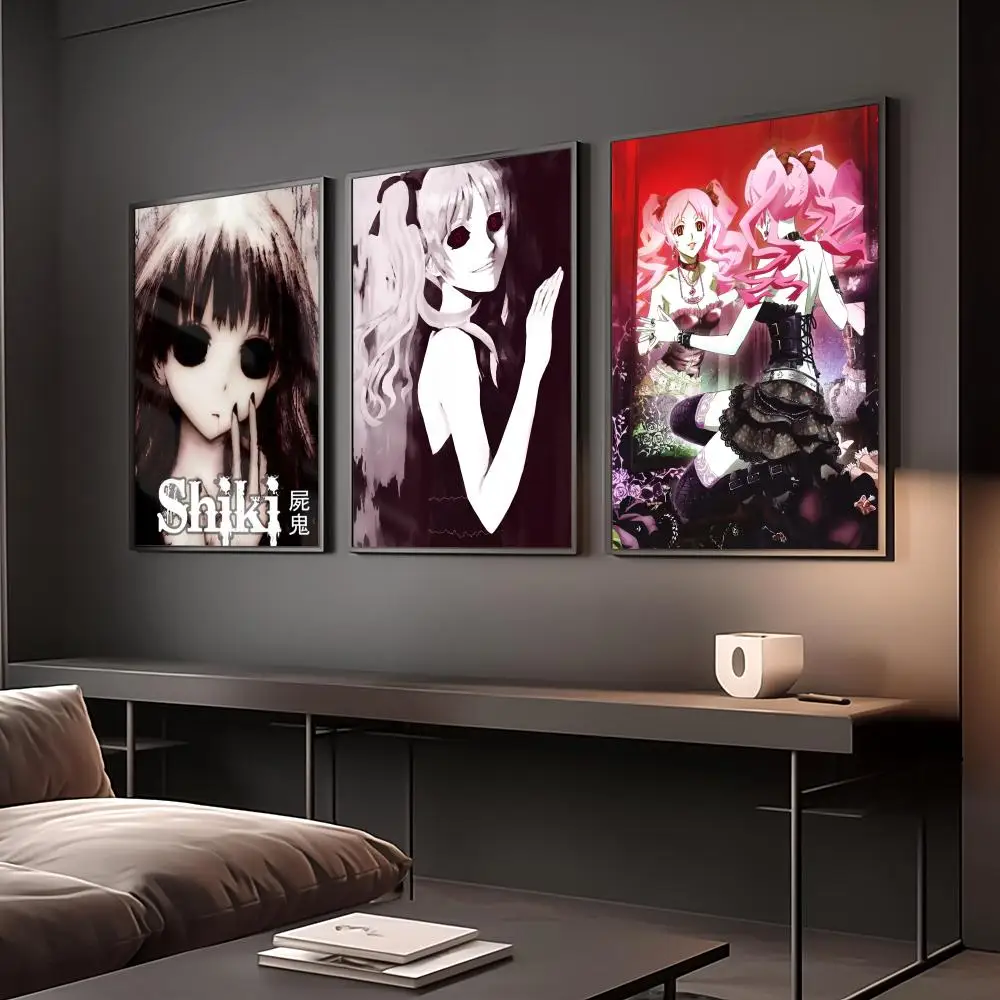 S-Shiki Poster HD Art Sticky Wall Waterproof Home Living Room Bedroom Bar Aesthetic Decoration
