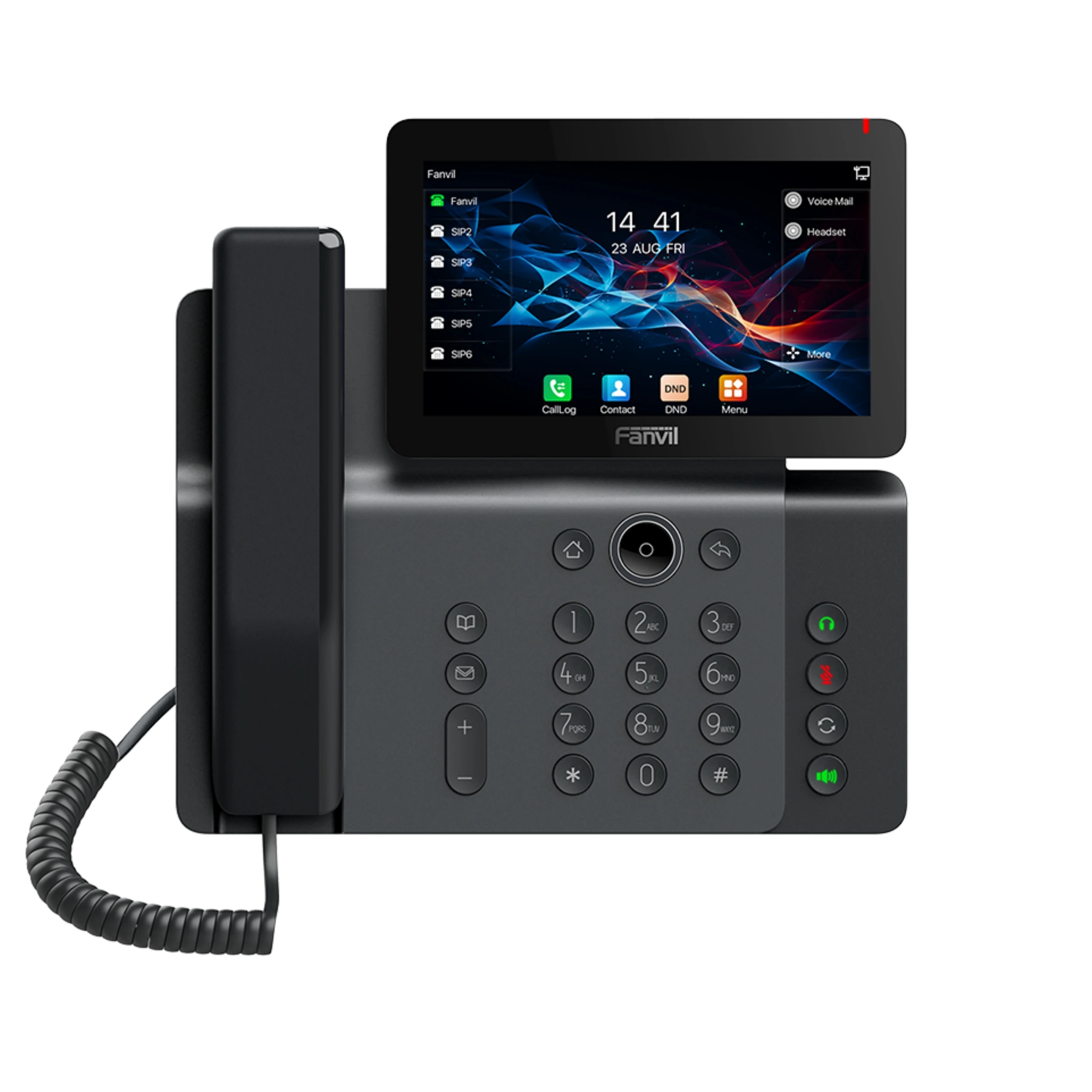 V66 Pro Prime 7-inch 1024*600 IPS Touch Screen Bluetooth  High-performance Smart Business WIFI 6 IP Phone