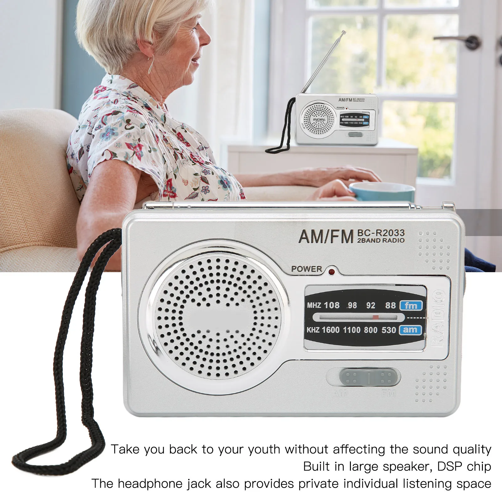 Am Fm Portable Radi… - image
