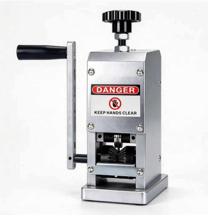 Manual Aluminum Wire Stripper Machine Scrap Copper Cable Peeling Tool Electric Cord Skinning Equipment for Recycling Metal