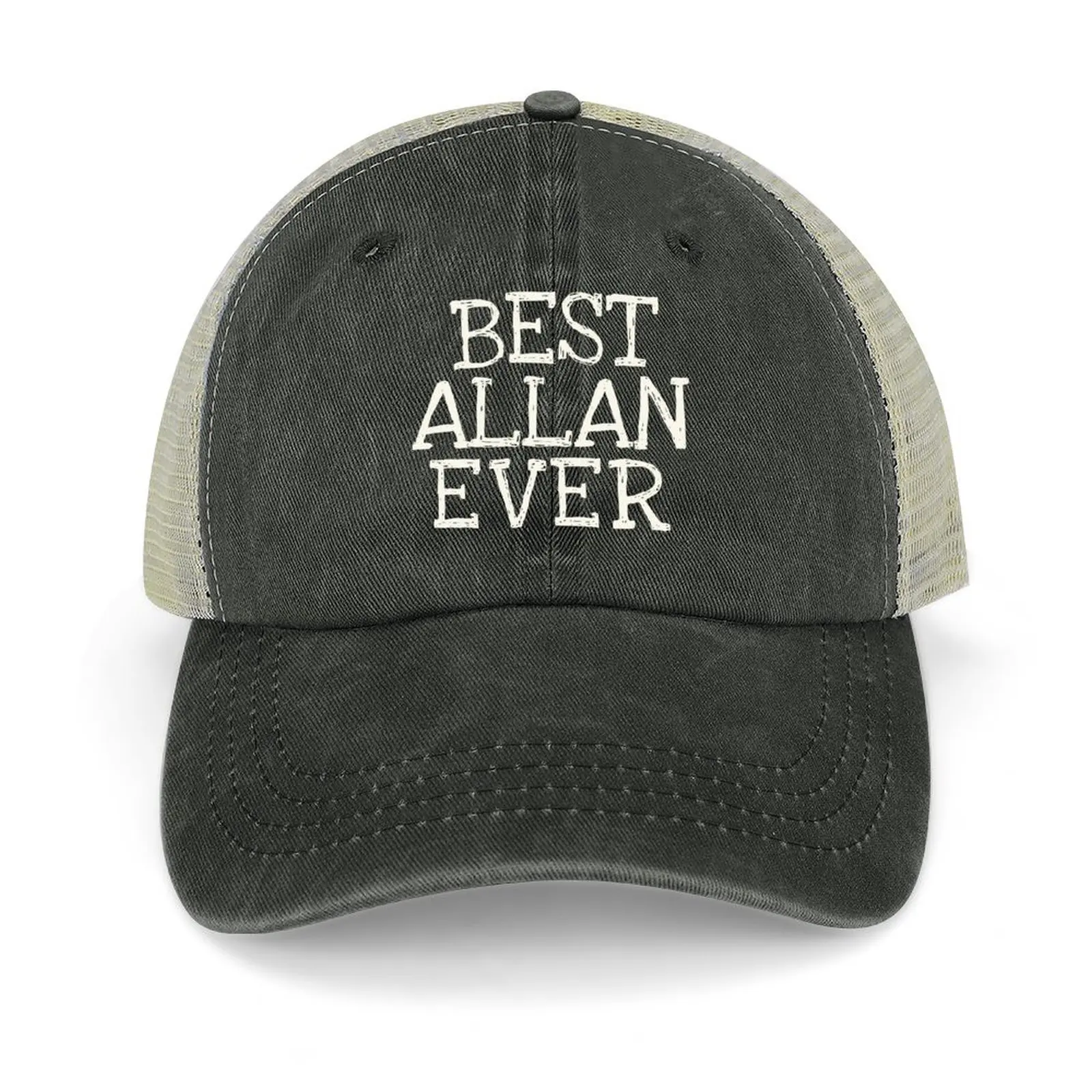 

Best Allan Ever Funny Personalized Name Baseball Cap fishing caps man Snap Back Hat Golf Hat Women Hats Men's