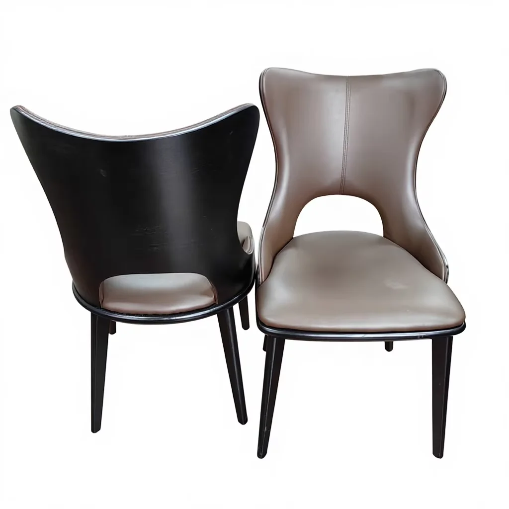

#Elegant Style Furniture Antique Seat Wood Dining Chair Restaurant Upholstered Wedding Event Dining Chair