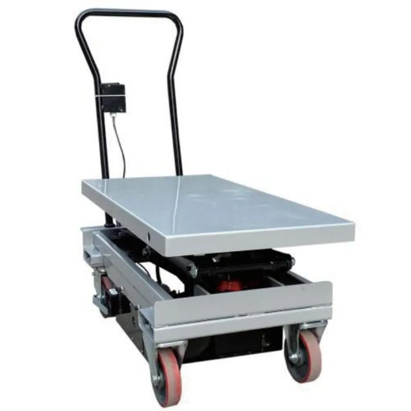 Hydraulic Scissor Lift   with Bellows Protective Cover Industrial Hydraulic Lifting   Stationary Lift Platform for Mater