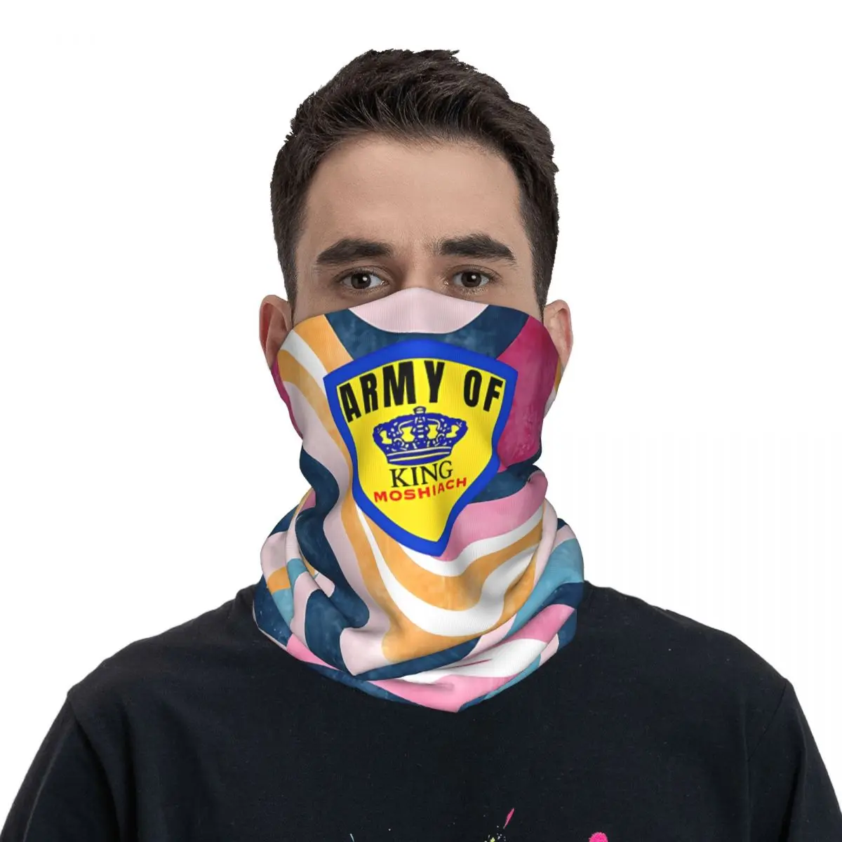 Incredibile Moshiach Bandana Neck ghetta stampata Motocross Face Mask escursionismo Unisex adulto inverno