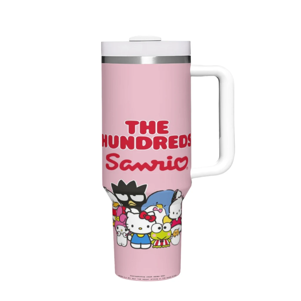 

Cute Anime Sanrio Hello Kitty Kawaii 40 Oz Ultimate Tumbler with Handle and Straw Vacuum Insulated Tumbler