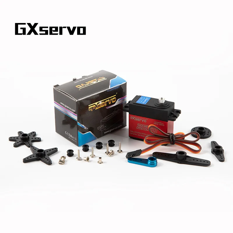 Gx3225mg Digital Servo Robot Aviation Model Servo Motor Vehicle Servo Motor High Torque 25kg Mechanical Arm