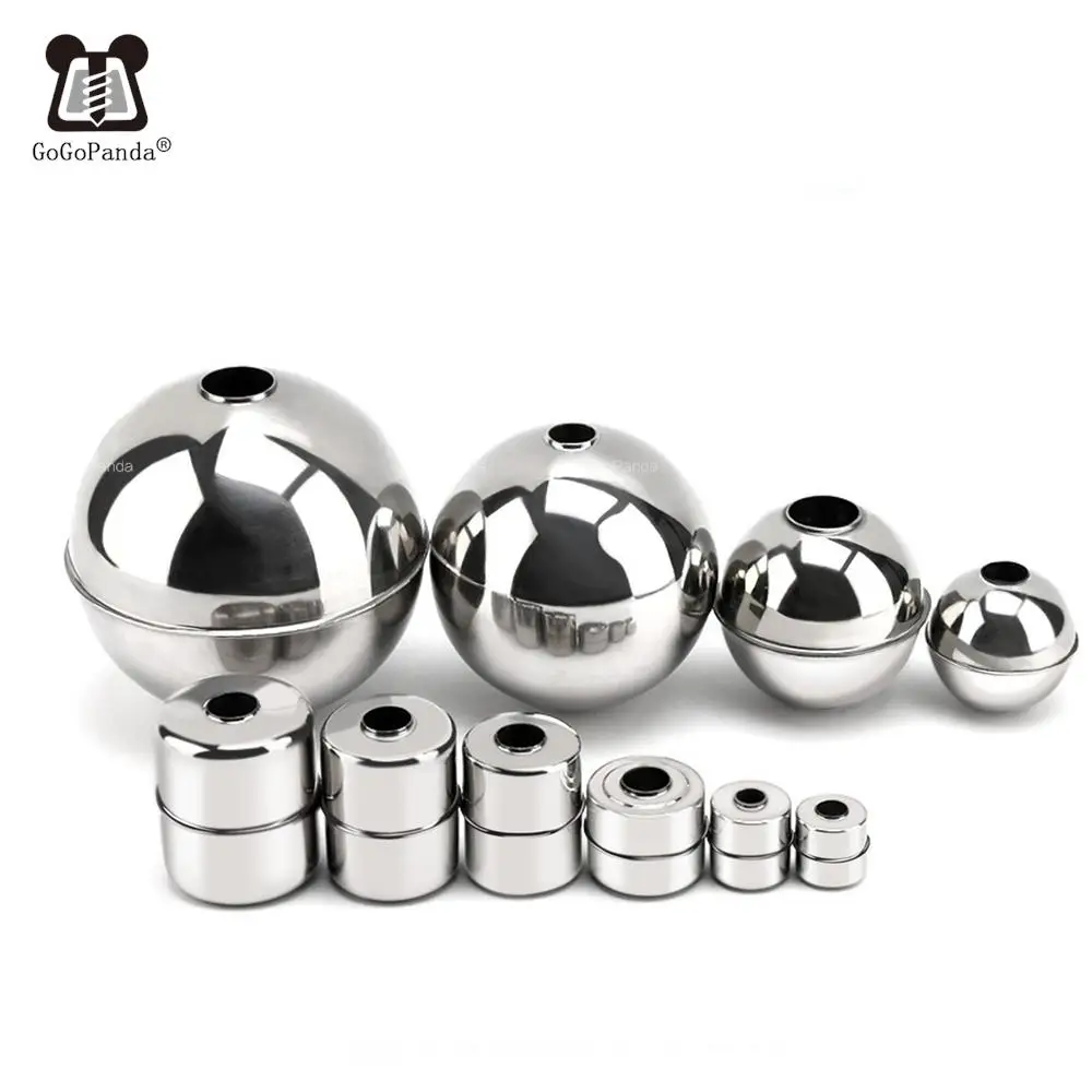 1pc Floater Magnetic Stainless Steel Float Ball Switch for Water Level Float 24mm 28mm 9.5mm