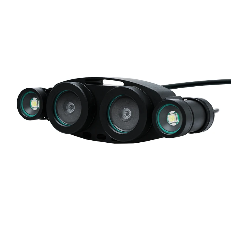 

ZF-USB-02B10Deep-water High-definition Binocular USB Camera Wire Length1m Distortion-free Lens TTC ROV Underwater