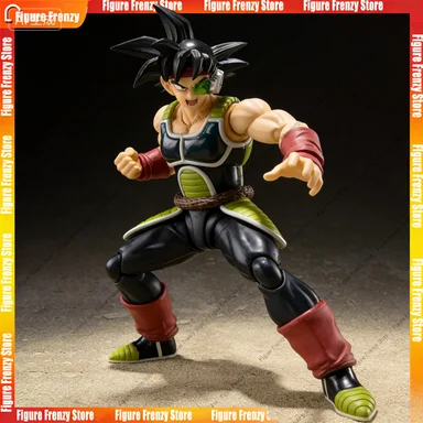 

Bandai Shf SH Figuarts Dragon Ball Bardock Burdock Action Figures Model Toys Figura Gift Collection
