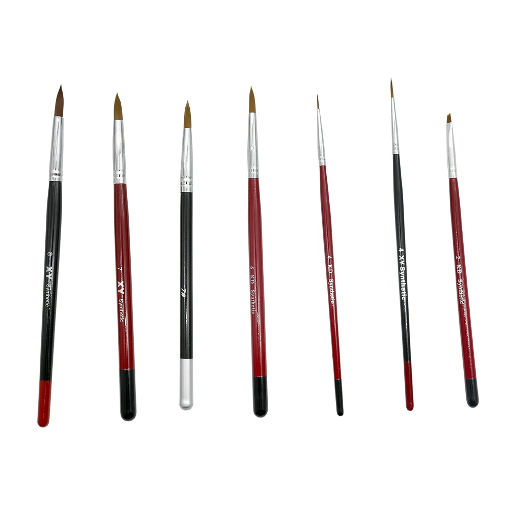 3pcs High Quality Dental Lab Porcelain Ceramic Finest Sable Ermine Brush Pen Set Tool Porcelain Applying Pen