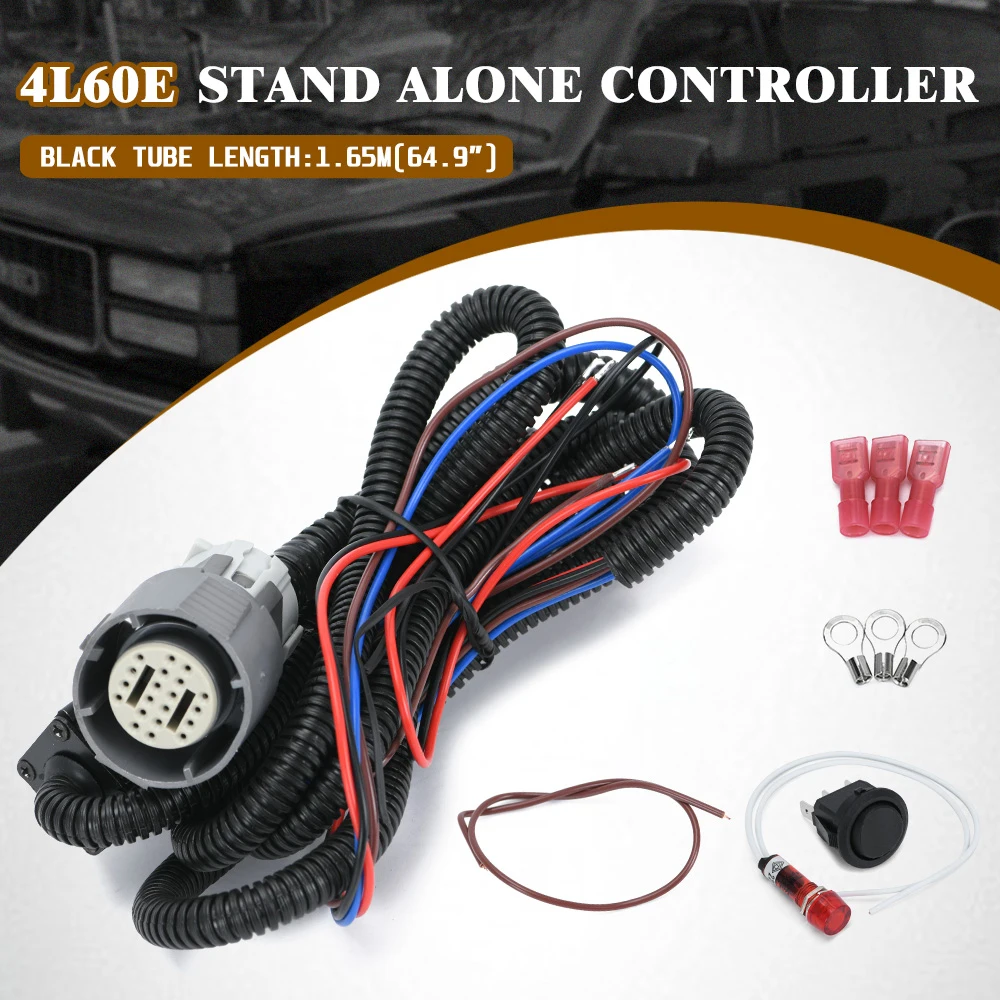 4L60E Transmission Wire Harness Adapter Stand Alone Controller Manual Shift Conversion For 1993-2008 4L60E Transmission case