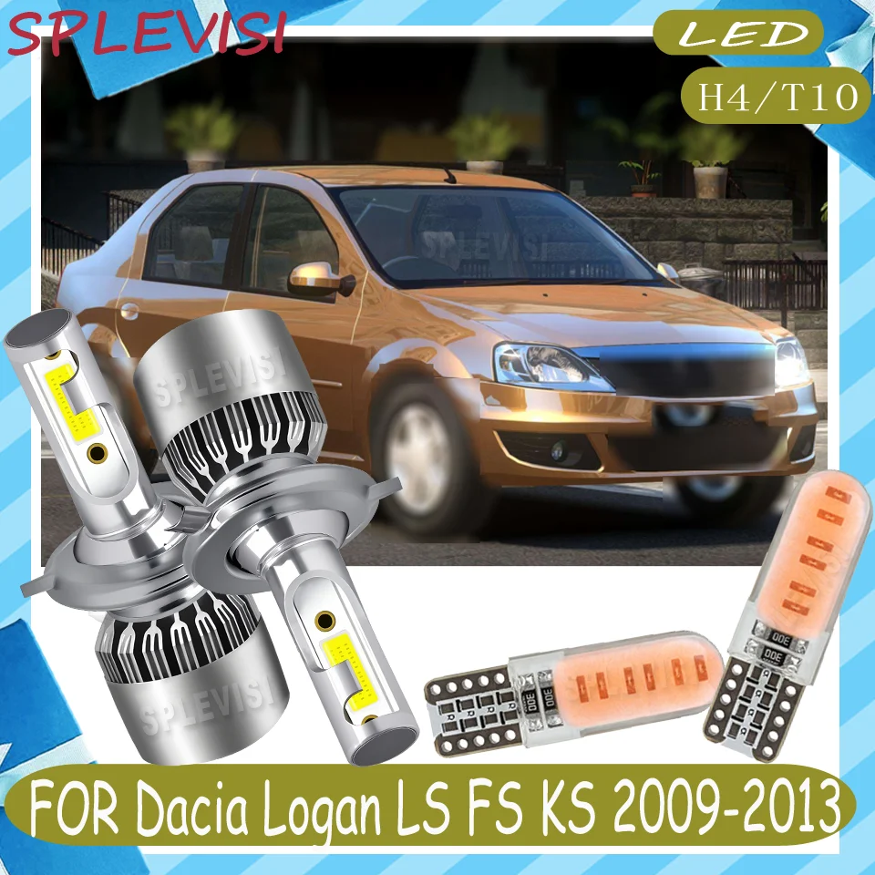 

Safe Nighttime Travel Direct Replacement Plug and Play 9003 H4 LED headlight FOR Dacia Logan LS FS KS 2009 2010 2011 2012 2013