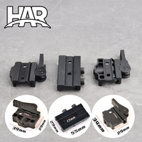Tactical DBAL A2 D2 Mount QD Base Quick Install Remove Metal Plastic Fit 20mm Rail For DBAL PEQ Mounting Seat laser Accessories