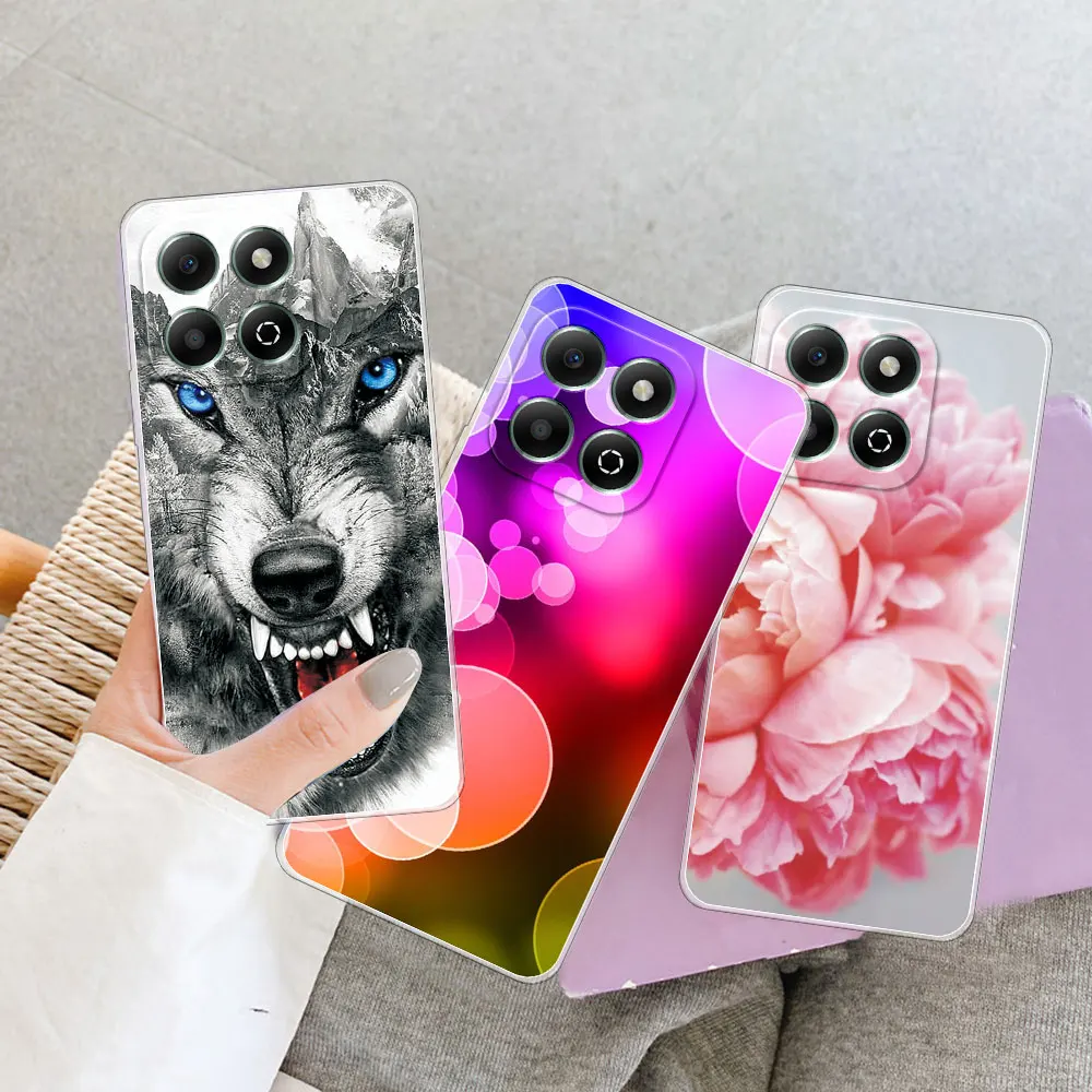 For ZTE Blade A35 Case Back Cover for ZTE Blade A55 Fashion Shockproof Clear Soft Silicone Phone Case For ZTE A35 A55 Coque image 4