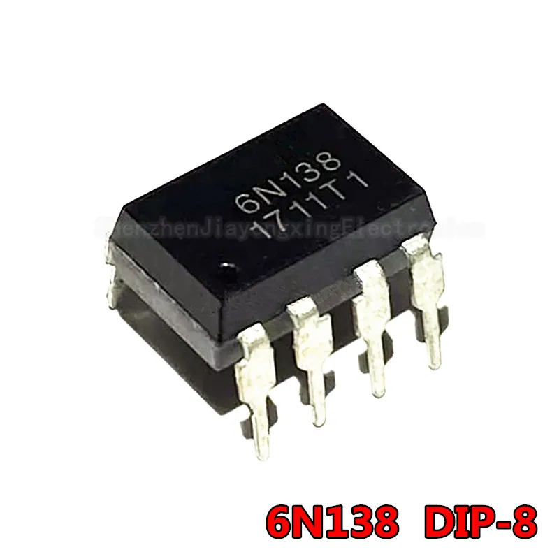 10PCS/Lot 6N138 DIP8 DIP photoelectric coupler new and  original