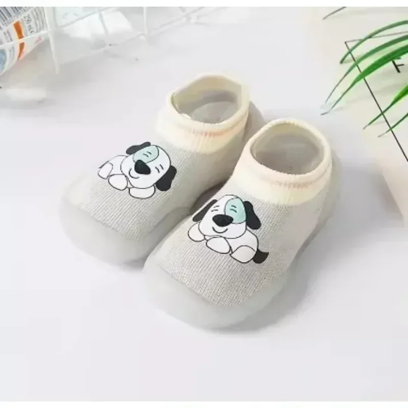 

Cute Indoor Children Aged 0-1, 2 Breathable Autumn Floor Socks Sandals Baby Walking Shoes Baby Soft Soles Spring Summer,