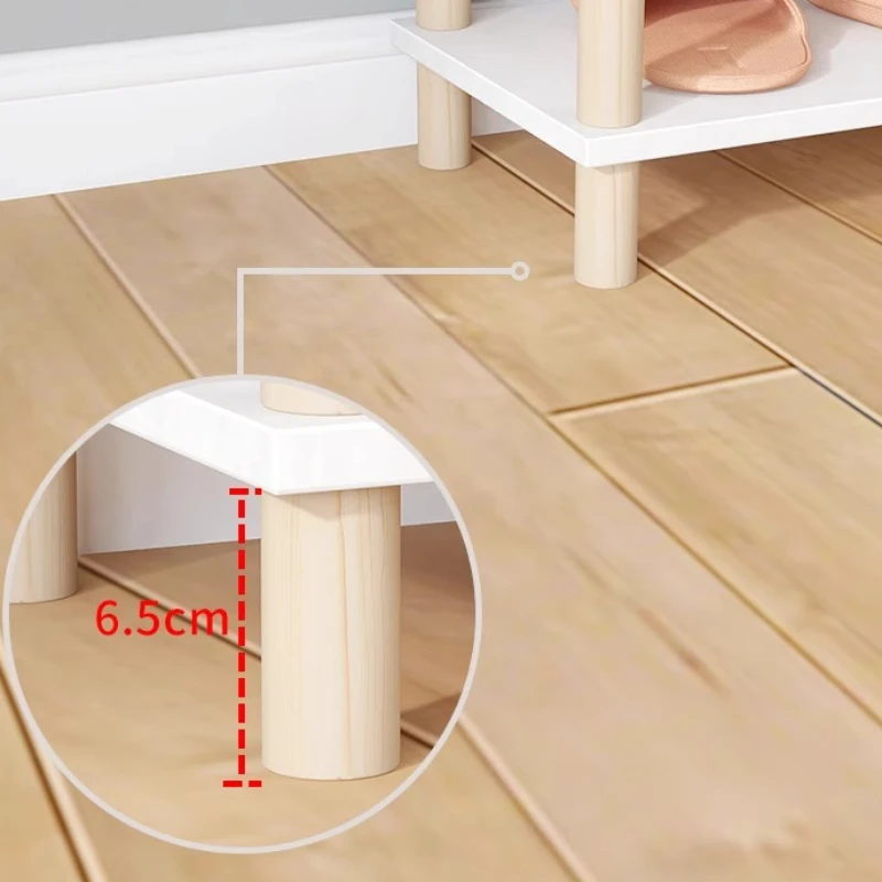Simple shoe rack at the door of the home multi-layer slippers Shoe cabinets small narrow white etagere chaussure room furniture
