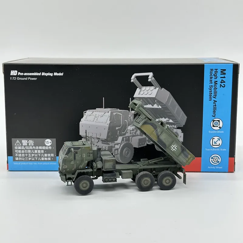 Dragon 1/72 Scale UKRAINIA US Army M142 High Mobility Artillery Rocket System 63502 Plastic Model Vehicle Activity Wheels