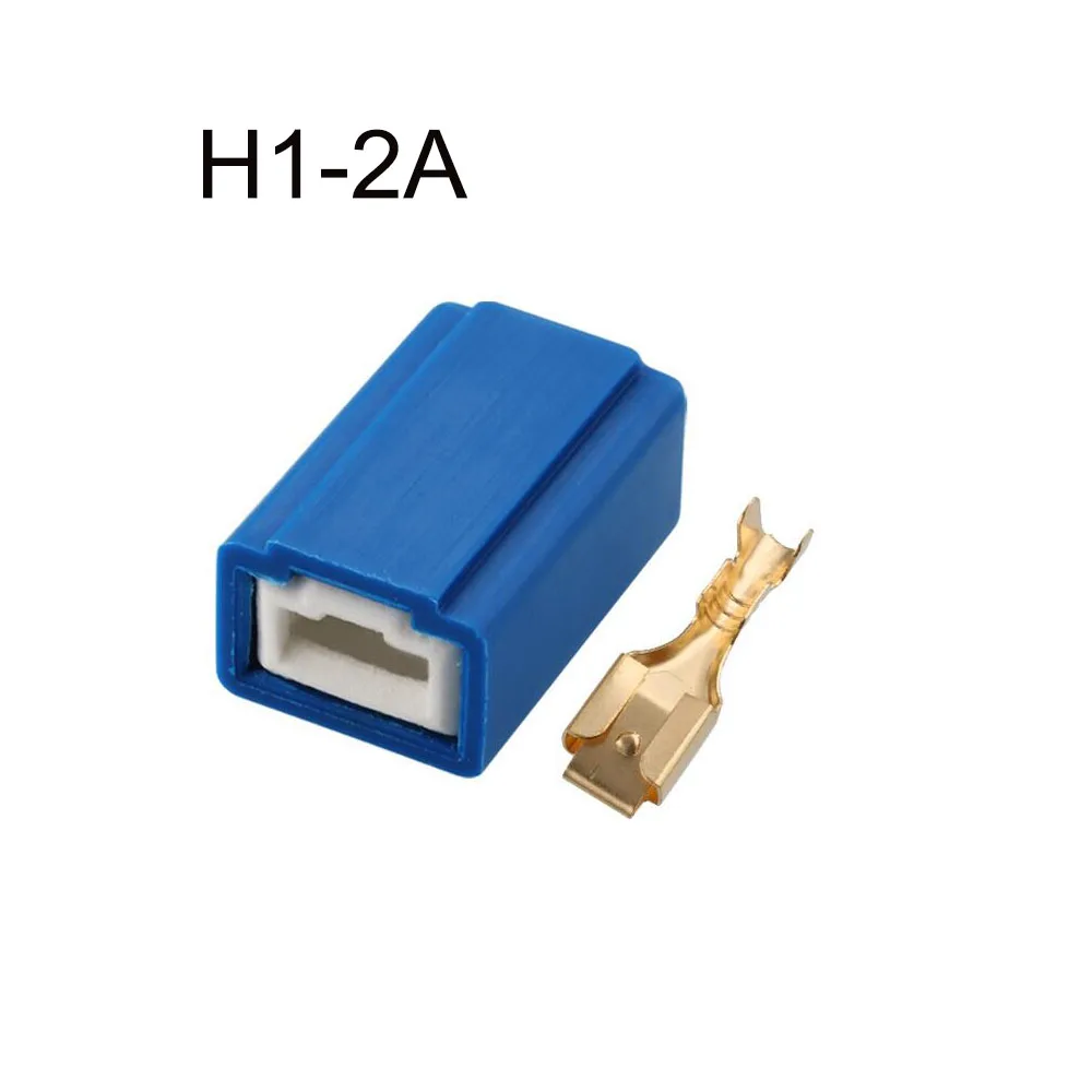 

200SET H1-2A car wire connectors terminal 1 pin automotive waterproof plug female male socket