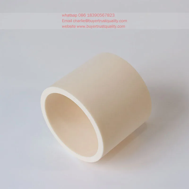 95% alumina ceramic sleeve tube manufacture customize service