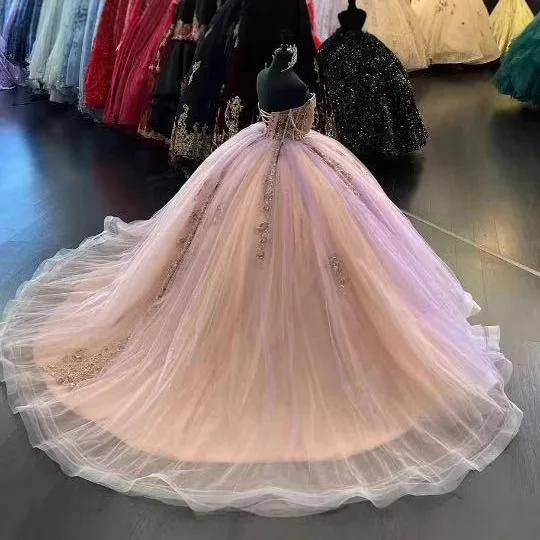 Sonhar Vestidos Quinceanera Dresses Ball Gown Formal 15 Year Old Dress Glitter Party Dress Customized Dresses For Quinceanera