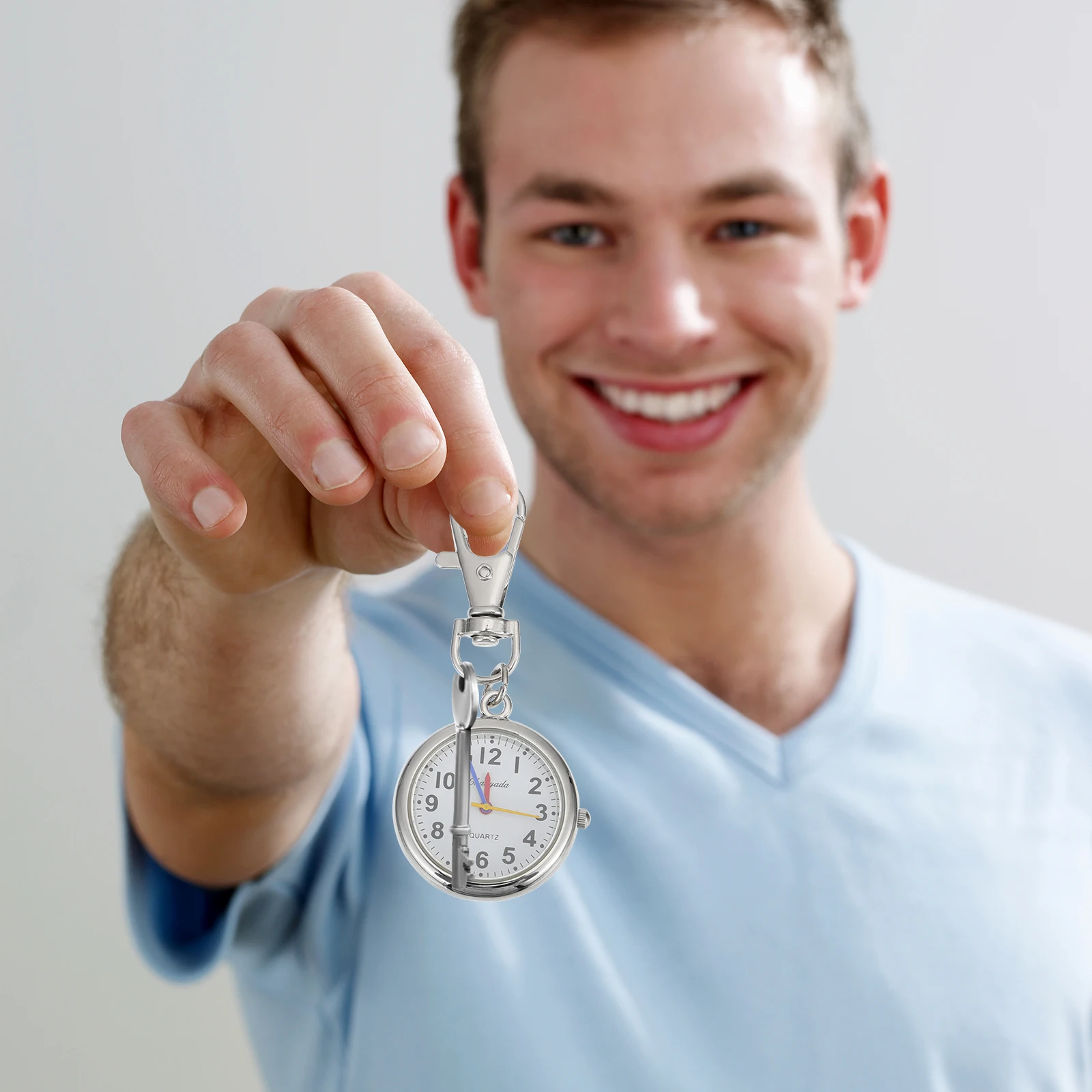 

1 pc Elderly Kids Large Numbers Students Portable Big Numbers Watch Children Gift Students Time Learning Watch