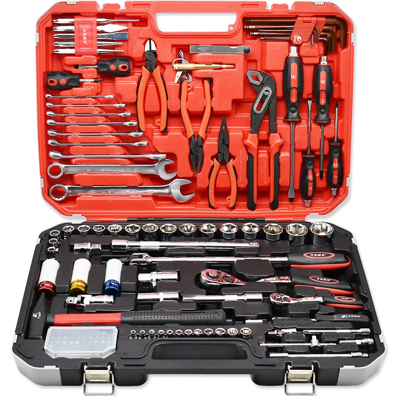 

Cartwell, Machine Repair Toolbox, Auto Repair Tool Set, Ratchet Socket Wrench, Workshop Mechanical Maintenance Worker