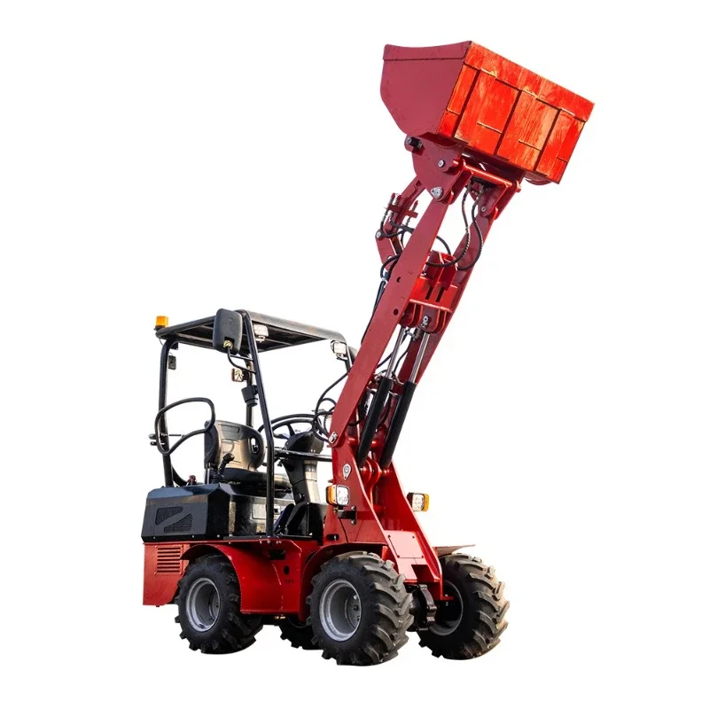 Wheel loader HT06 0.6 ton small multi function forklift
