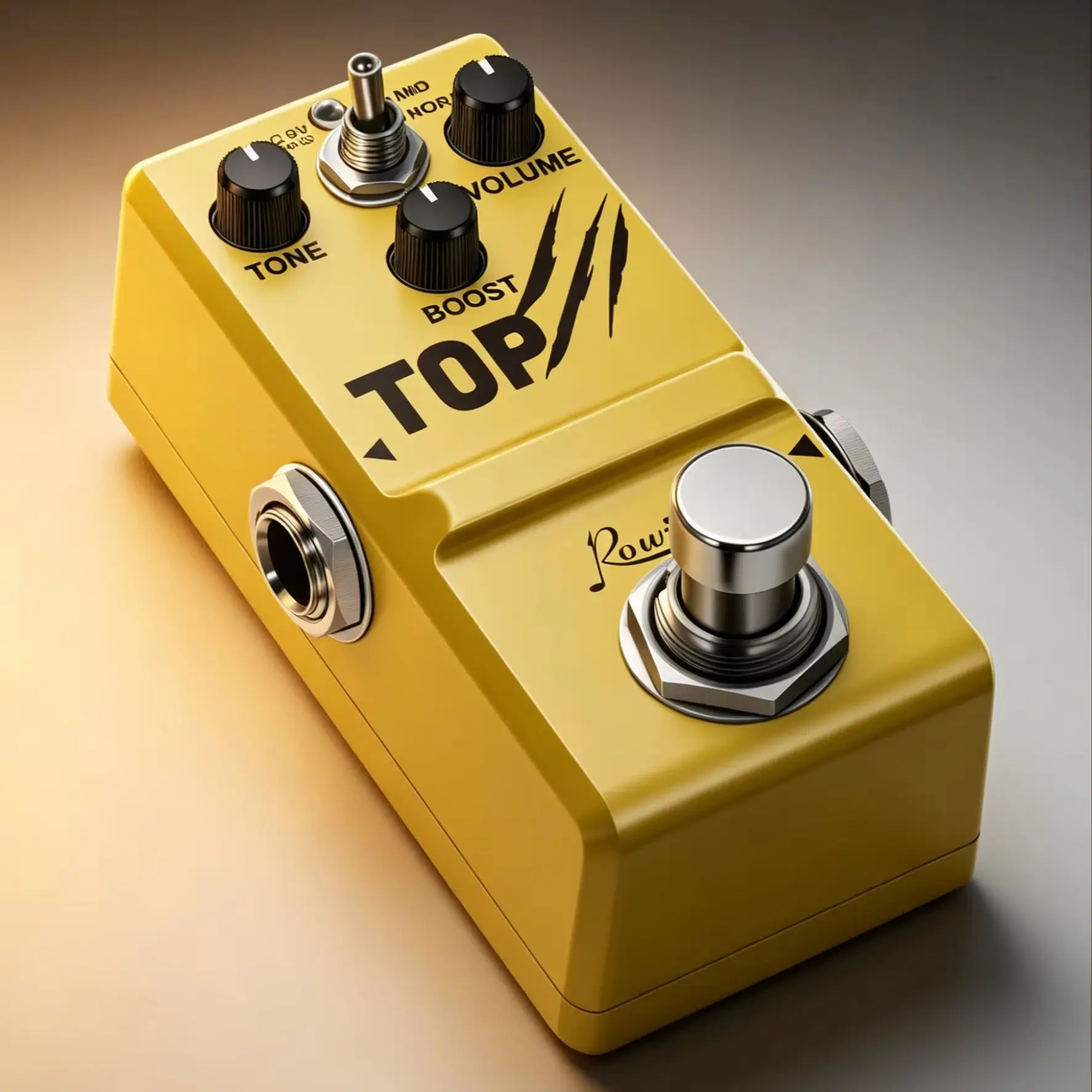 ROWIN LN-318 TOP Mini Clean Boost Pedal 2 Tone Modes True Bypass Guitar Effect