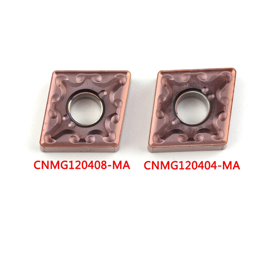 CNMG120404-MA CV8088 CNMG120408 tornio CNC utensili per tornitura inserto in metallo duro taglio di ghisa e acciaio universale di alta qualità