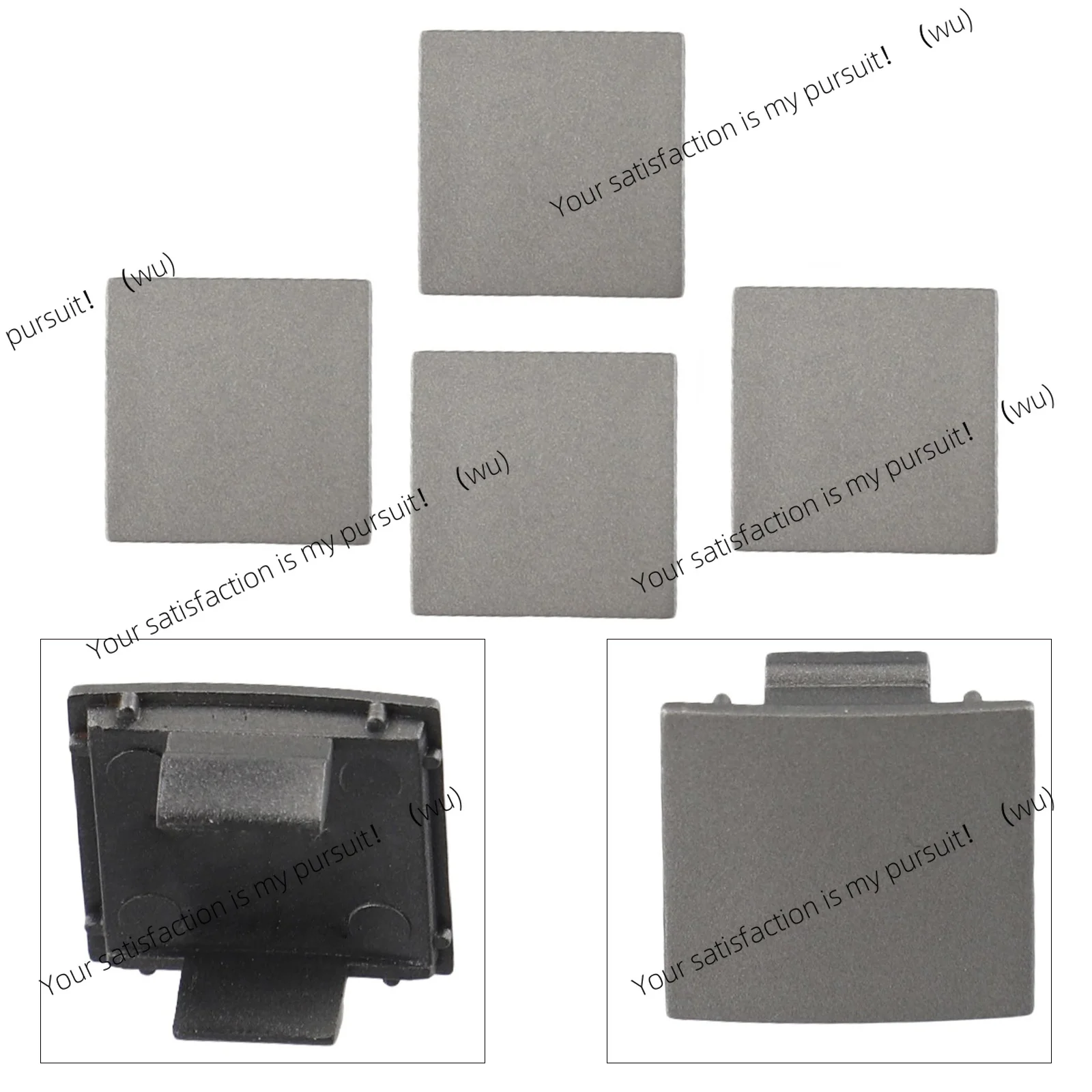 For BMW 7 Series E65 E66 745i 02-08 For Alpina B7 E65 Car Interior Accessories 4Pcs Front Door Flap Panel Cover 51417025647 view 6