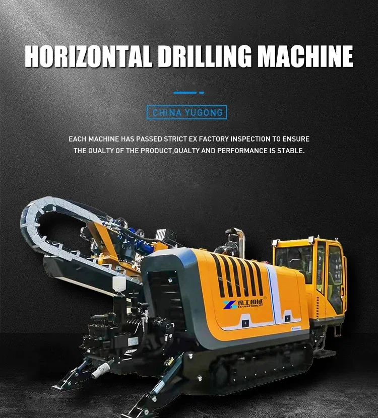 HDD horizontal drilling diagonal drill for Gas Pipeline Installation in Complex Terrains