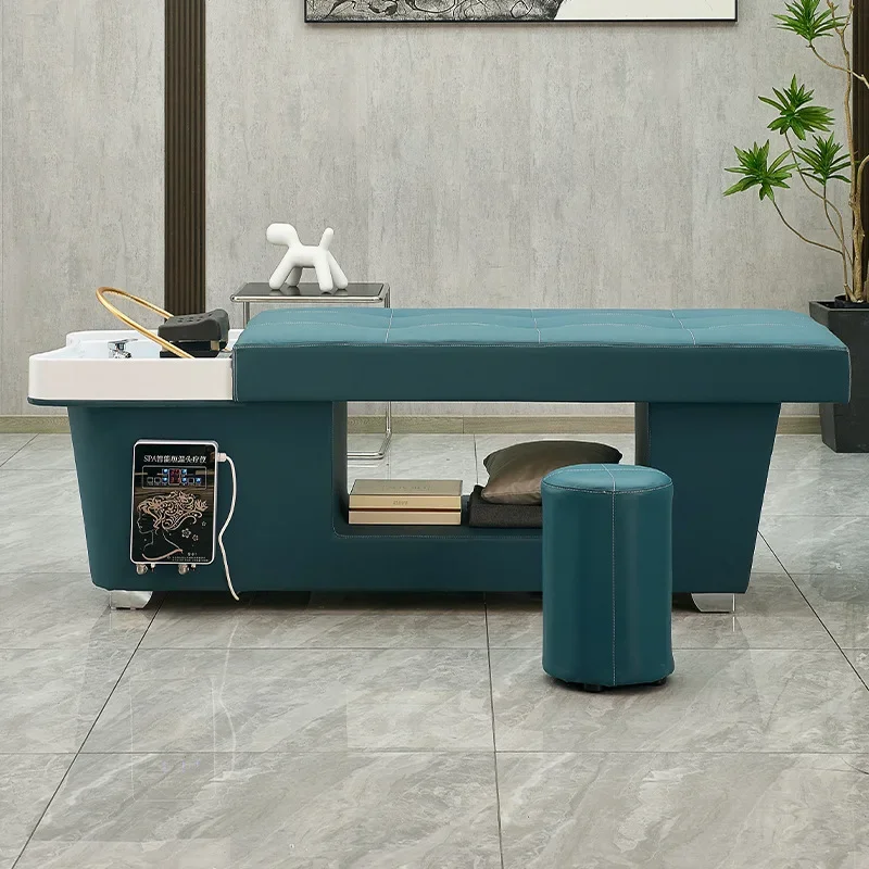 Thai water circulation shampoo bed Beauty salon fumigation shampoo bed