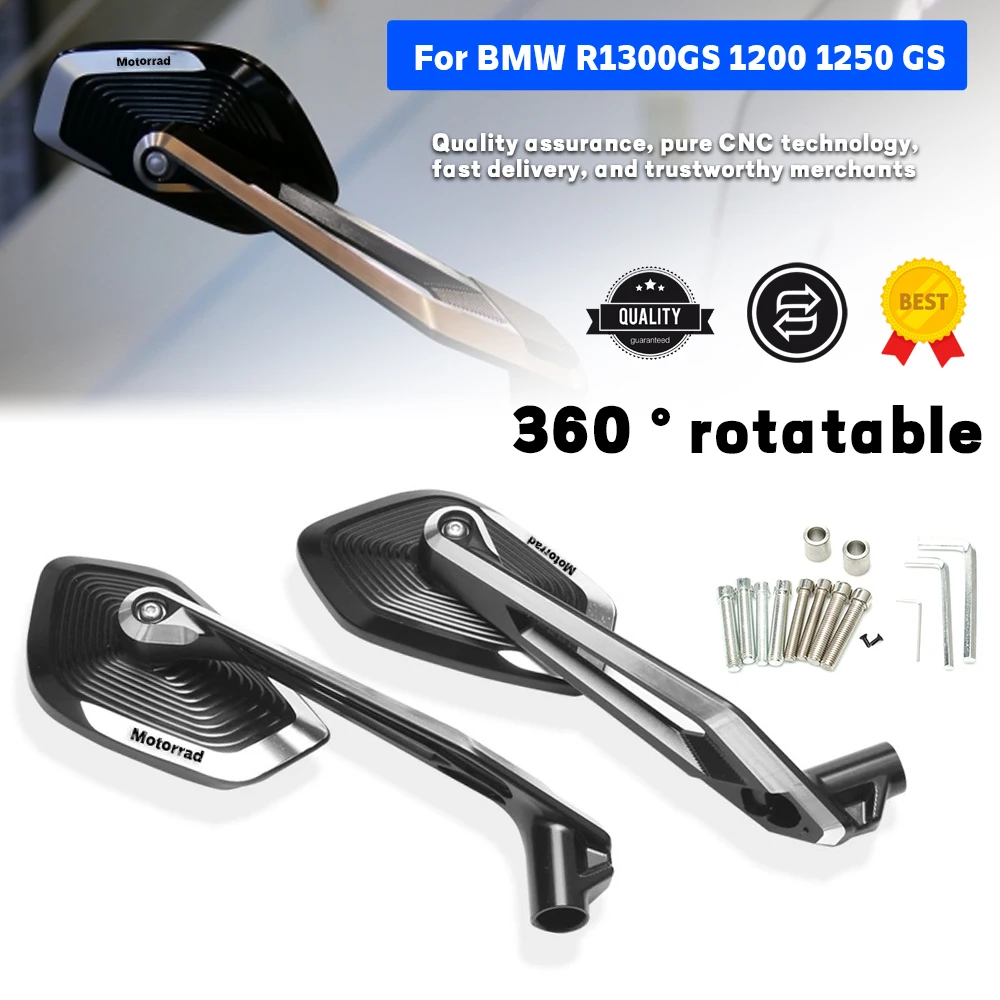 Motorcycle Accessories cnc Rear view For BMW R1250GS R1200GS Mirrors Moto Side Mirrors R 1250GS Adventure 1200GS View Mirror