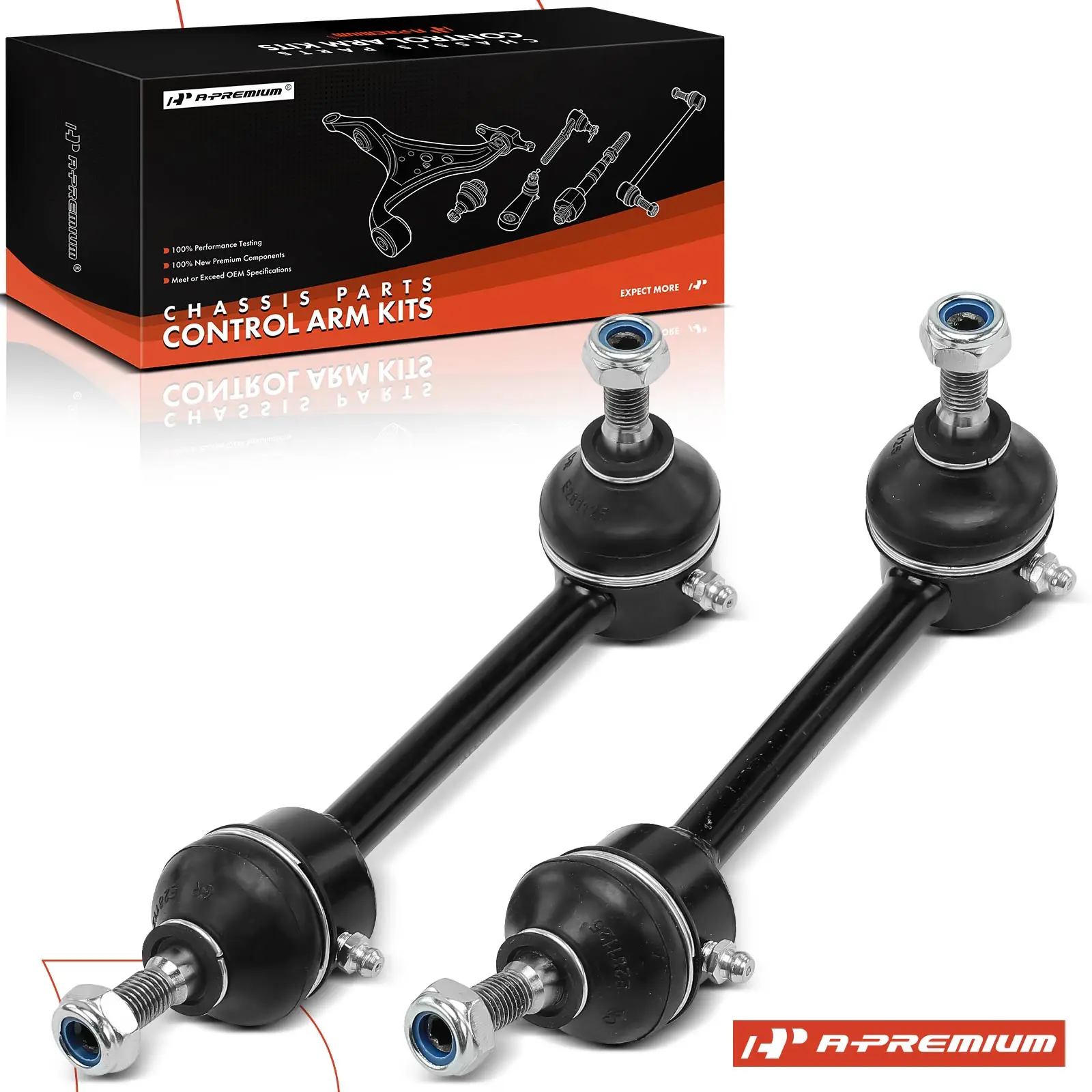 A-Premium 2x Front Left & Right Sway Bar Link for Mercury Cougar 1989-1992 Ford Thunderbird 1989-1992